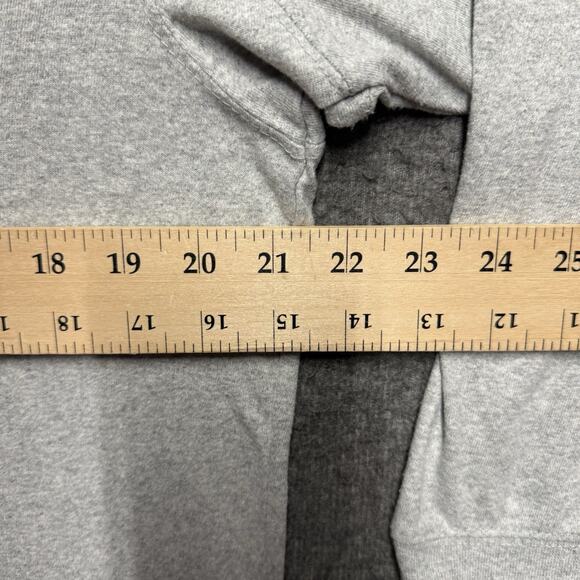 Stanley Henley Shirt Mens Large Gray Thermal Base Layer Long Sleeve Outdoor Work - Picture 6 of 7